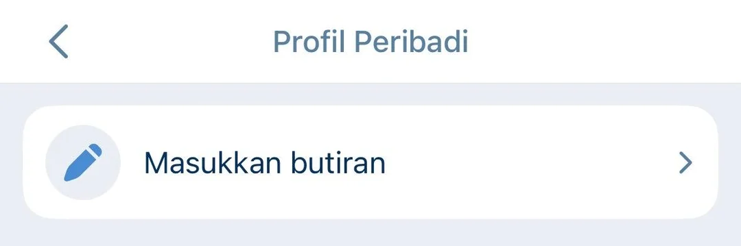 Antara muka pengesahan KYC 1xBet