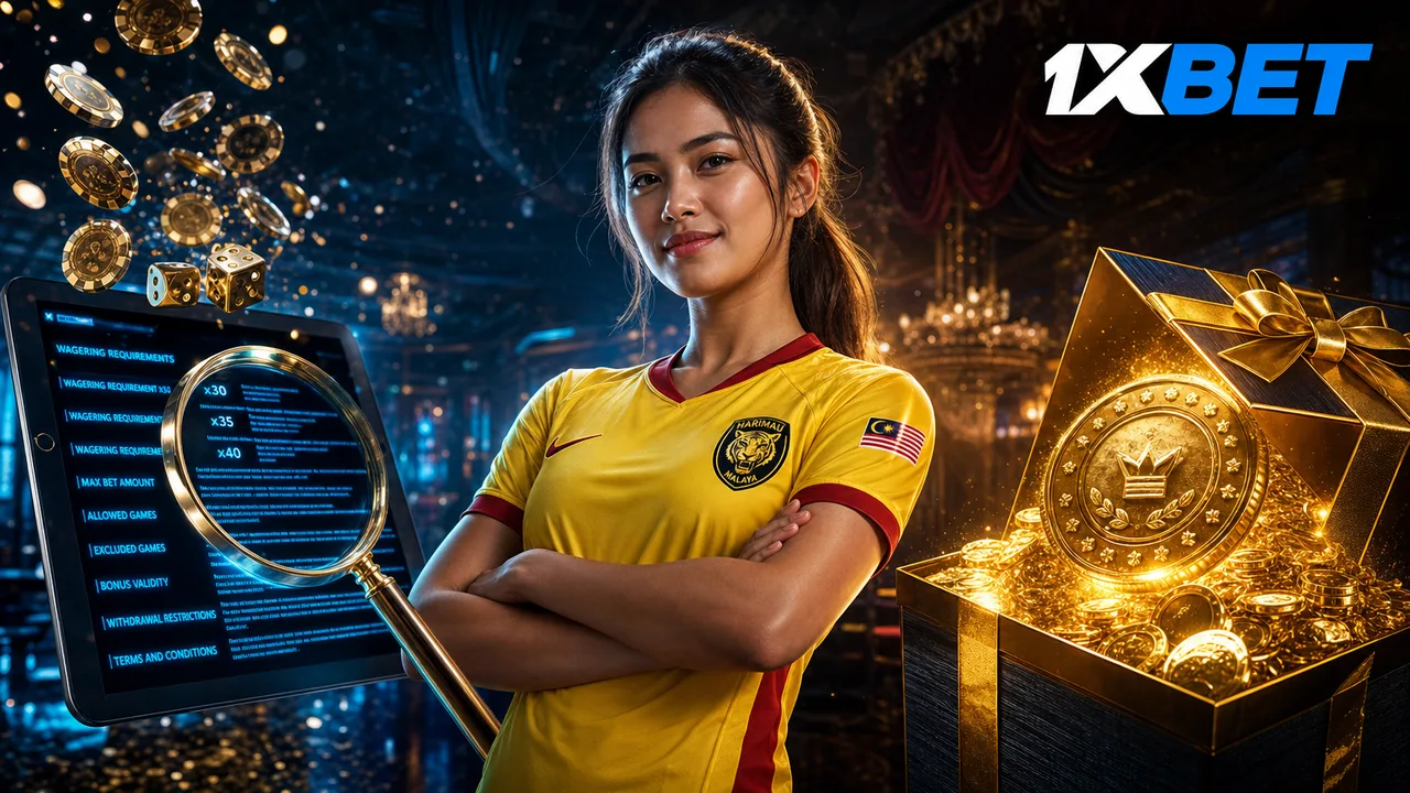Bonus Kasino 1xbet: Cara Klaim & Syarat Wagering untuk Pemain Malaysia
