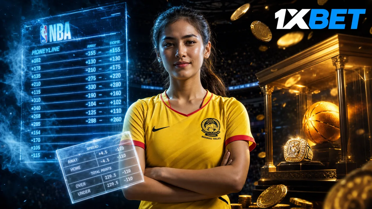 Panduan Odds NBA: Cara Baca Moneyline, Spread & Total Mata